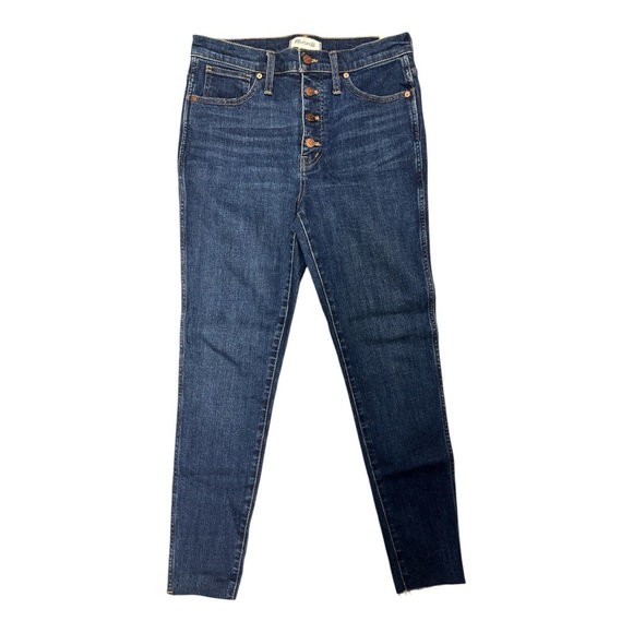 Womens Madewell 10” High Rise Skinny Jeans NWT Size 30 - Picture 2 of 8